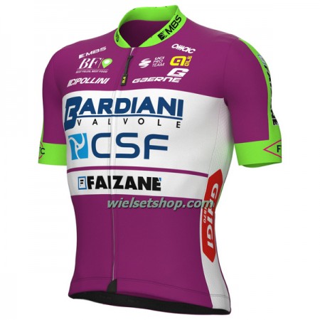 Wielershirt 2022 Bardiani-CSF Faizane - Lila Groen